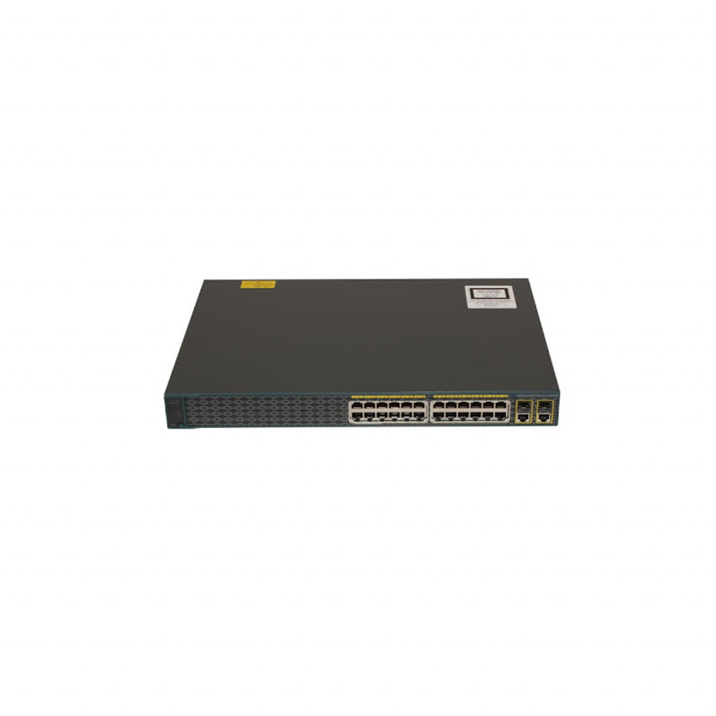 سوئیچ شبکه 26 پورت با 24 پورت PoE سیسکو مدل WS-C2960+24PC-S